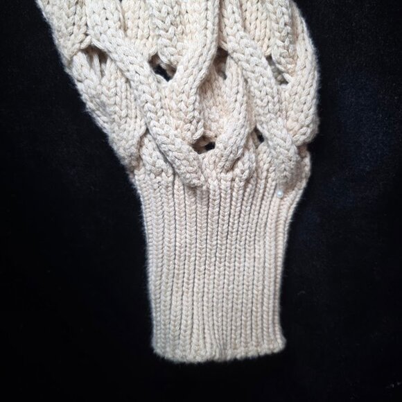 Brunello Cucinelli Cable Knit Buttoned Cardigan in Camel S - Picture 5 of 12